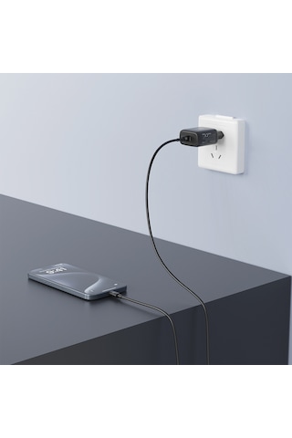 Nettech NT-HCH06 PD 25 W Type-c + Lightning Kablo + Şarj Cihazı