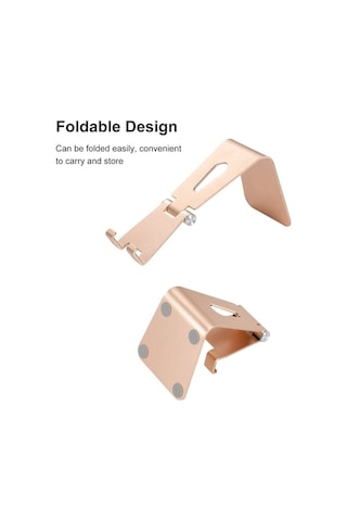 Sandwich Alüminyum Z4a Cep Telefonu Ve Tablet Tutucu, Siyah - 270 Döner, İki Kollu, Taşınabilir Masa/yatak Odası Stendi