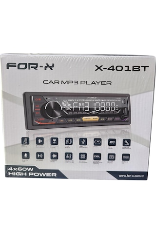 For-x X-401bt Oto Teyp 2025 Yeni Model