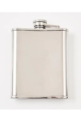 Zippo Çelik Matara 177ml 6 Oz - Parlak Krom Gri