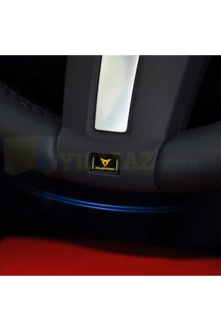 Seat Cupra Logo Direksiyon Jant Vites Torpido 3D Damla Sticker