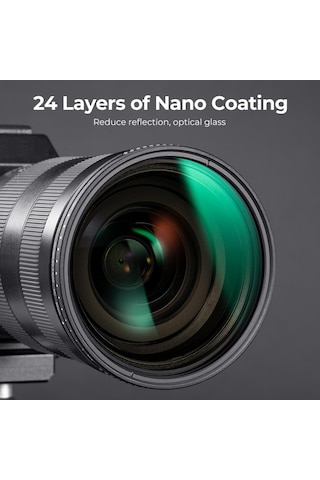 K&f Concept ND3-1000 77 MM Varibale Nano-D ND Ultra Filtre