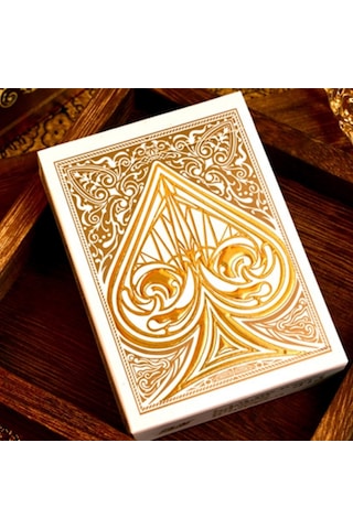 King Star Sanctuary Gold Premium Oyun Kağıdı İskambil Kartları Destesi