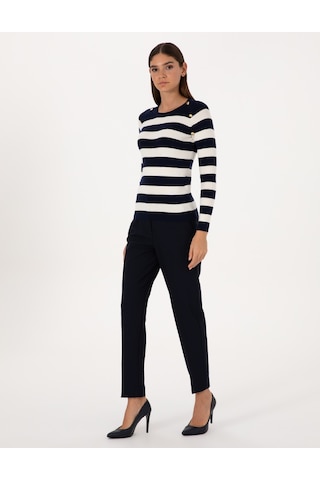 Pierre Cardin Kadın Lacivert Pantolon 50309860-vr033 Lacivert