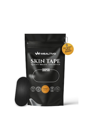 Wealtivo Ağız Bandı Horlama Önleyici Uyku Bandı 30 Adet