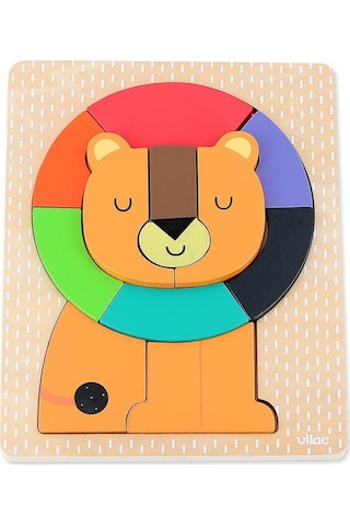 Vilac - Ahşap Puzzle - Aslan