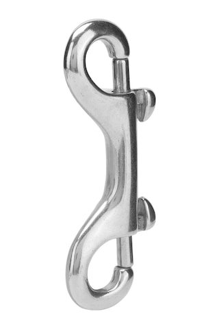 Vkemall 316 Paslanmaz Çelik Çift Uçlu Kanca - Hızlı Çıkartma Fonksiyonlu - Deniz, Pet Zinciri Ve Tesisat Aksesuarı 77mm
