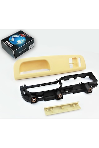 Vw Golf 4 Bora Coupe Kapı Kolu Cam Düğme Çerçeve Kapak Set