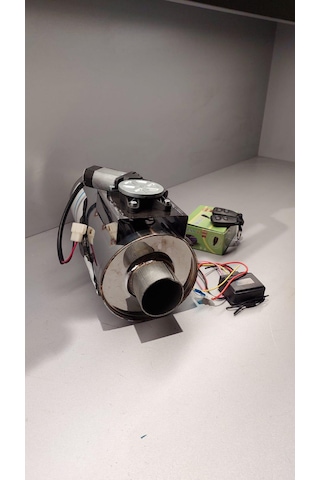 Aktegzoz Yuvarlak Kazan Warex Egzoz Ve Yanında Aç Kapa Kumanda Mo