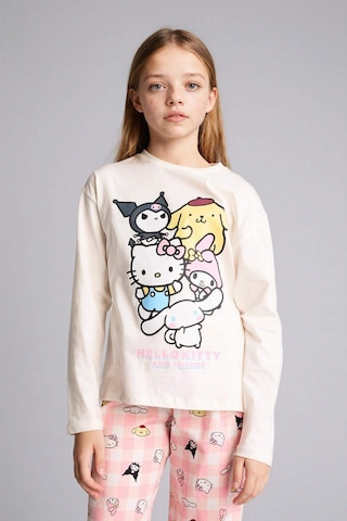 Defacto %100 Pamuklu Hello Kıtty 2'li Pijama Takımı Kız Çocuk H1070A826SP