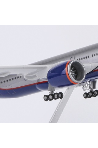 Aeroflot Boeing 777 Yolcu Uçağı Model Uçak 1/157 Ölçek 47cm