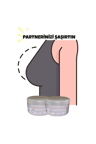 Breast Actives Kadınlara Özel Göğüs Aktifleştirici Masaj Bakım Kremi 100 Ml 2 Adet