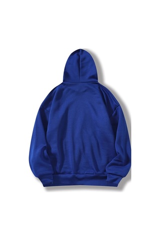 Uyguntarz Unisex Nope Baskılı Sweatshirt Mavi