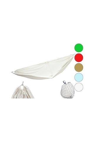Bşkvirgo Pamuk Kamp Hamak 135x260 Cm 200 Kg Bsk2026 Çok Renkli