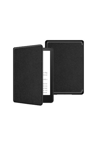 Skycity Kindle Paperwhite Kılıfı 6 İnç 2021 11. Nesil /2018 10. Nesil K5 - Kuru Nane Yeşili - Çapraz Desenli - Dayanıklı Ve Kompakt Çok Renkli