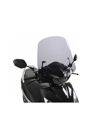 GP Kompozit Honda Activa 2023-2024 Uyumlu Kısa Ön Cam Şeffaf 44 cm