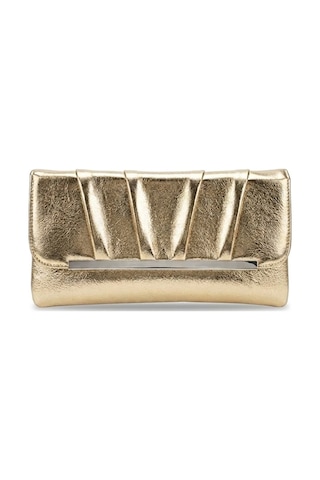Varol 441 Clutch Kadın Portföy Çanta Altın