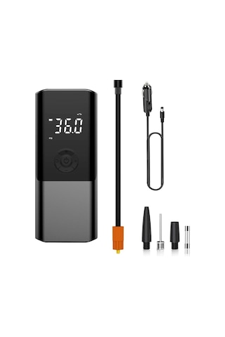 Didadodo Taşınabilir Araç Silent 150psı Kablolu Hava Kompresörü Siyah