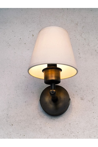 Shimmer Duvar Apliği Eskitme Gold Krem Başlıklı Krem