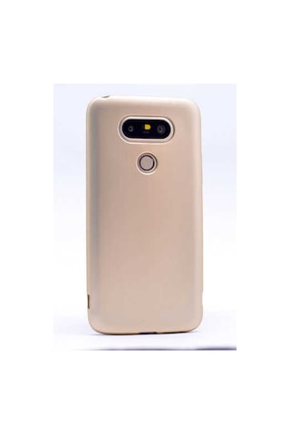 LG Uyumlu G5 Kılıf Zore Premier Silikon Kapak Gold