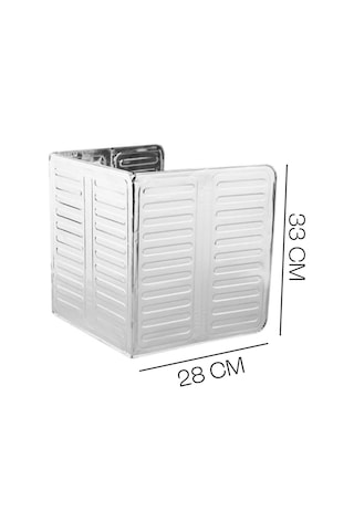 Katlanabilir Ocak Yağ Koruyucu Alüminyum Folyo Leke Önleyici Ocak Sıçrama Koruyucu 84x32.5 Cm