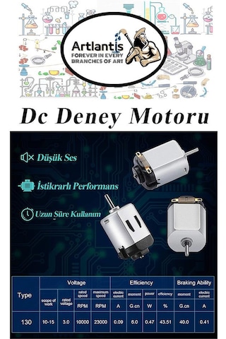Artlantis Dc Mini Motor 6 Adet