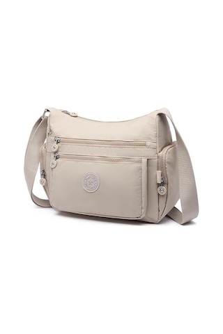 Smart Bags 1115 Krınkle Kumaş Postacı Çantası (Bej) Bej