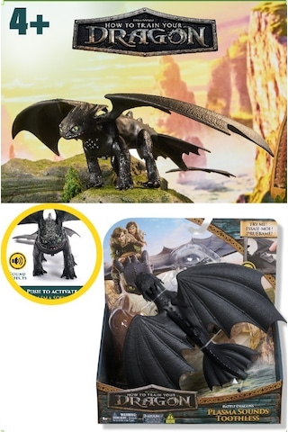 Ejderhanı Nasıl Eğitirsin Sesli Ejderha Plasma Sounds Toothless Ejderhanı Nasıl Eğitirsin