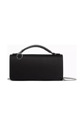 Stella Mccartney Falabella Kristal File Omuz Çantası, El Işçiliği & Vegan Siyah