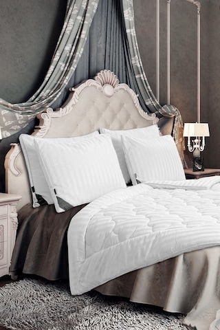 Varol Laura Home Majesti Yorgan Tek Kişilik Beyaz