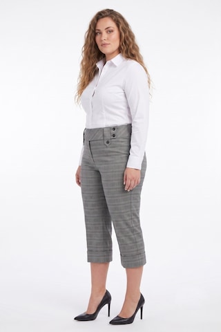 Baglan Kadın Bermuda Duble Paça Pantolon Bgl-st05669 Gri