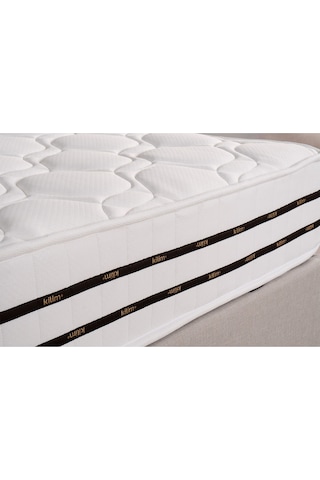 Kilim Mobilya Comfort Lüks Sleepy Baza Başlık Ve Yatak Seti 150 x 200 Bej