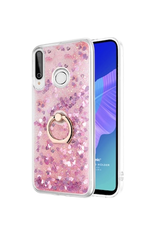 Microsonic Huawei Y7P Kılıf Glitter Liquid Holder