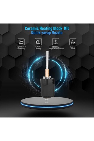 3-v3 Hotend Kiti Yüksek Akışlı Baskı Seramik Isıtma Kitleri Hızlı Değiştirilebilir Nozul Kiti 3d Yazıcı