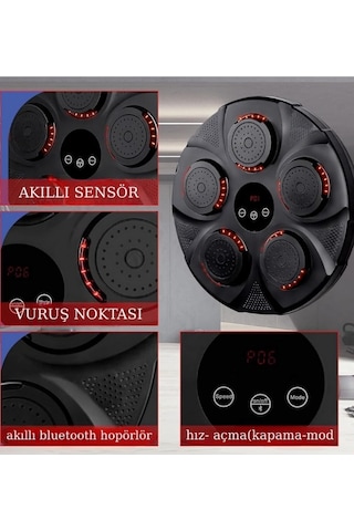 Ckspor Akıllı Boks Eğitim Tahtası Boks Egzersiz Aleti Bluetooth Bağlantılı Boks Çalışma Aleti Cks454