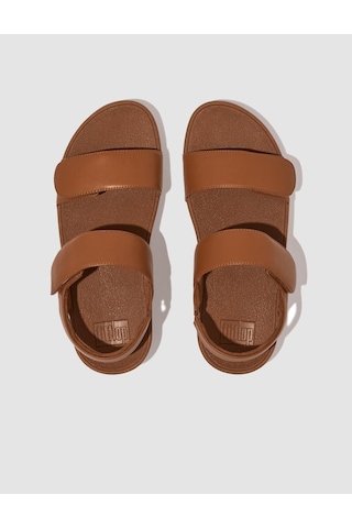 Fitflop Lulu Adjustable Fv8 Hakiki Deri Taba Kadın Sandalet