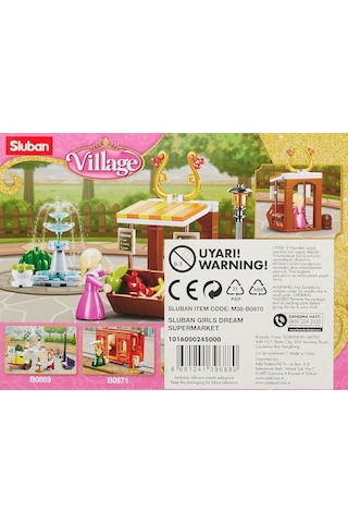Sluban Girls Dream Süpermarket M38-b0870
