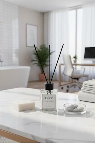 Beyaz Sabun Çubuklu Oda Kokusu Adalar Sabunu 100 Ml Beyaz Sabun