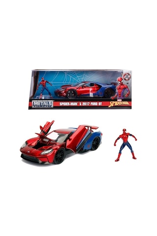 1:24 Ölçekli Marvel Spiderman 2017 Ford Gt