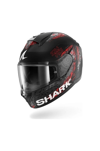 Shark Rıdıll 2 Speed-vıb Mat Siyah-antracıt Kırmızı Kapalı Kask Mat Siyah-antracıt Kırmızı