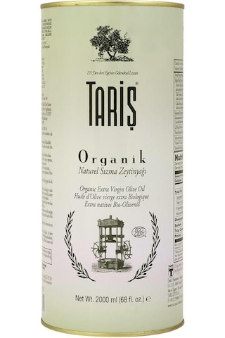 Tariş Organik Naturel Sızma Teneke 2 L