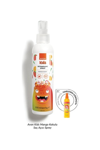 Kids Mango Kokulu Ve Meyve Kokulu Saç Açıcı Sprey Paketi