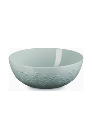Le Creuset Jardin Seramik Salata Kasesi, Çiçek Desenli Şık Ve Çok Amaçlı Çok Renkli