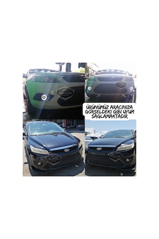 Ford Focus 2.5 2009-2011 Uyumlu Üniversal Mercekli Angel Sis Farı Metal Su Geçirmez 76 Mm Sa Halkalı Gündüz Farı Sis Farı 57984570