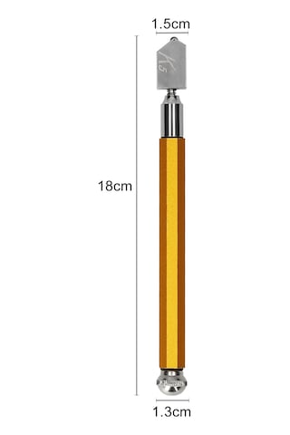 Vkemall Endüstriyel Sınıf Tungsten Karbür Kesici Tekerlekli Cam Ve Seramik Kesim Aracı Yağlanabilir