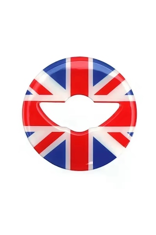 Mini Cooper F Serisi Uyumlu Direksiyon Göbeği Sticker Union Jk F5
