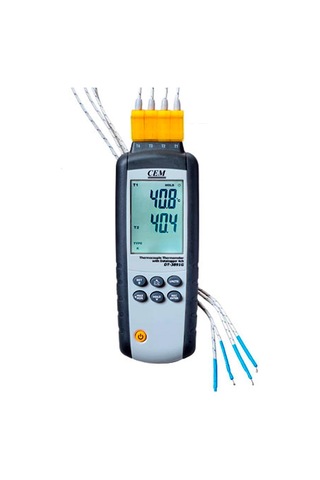 Cem Dt-3891g 4 Kanallı Termokupl Sıcaklık Data Logger