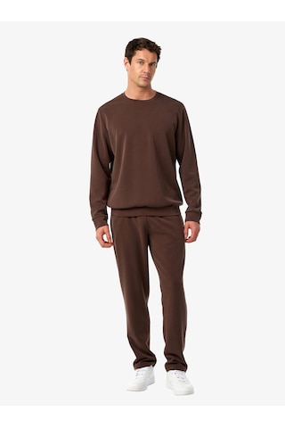 Blackspade Erkek Sweatshirt 41018 - Kahverengi