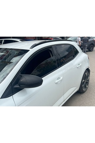 Renault Megane 4 Hb 2016-2023 Tavan Çıtası Parlak Siyah