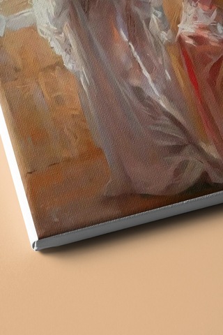 Webstyle Sayılarla Boyama Seti Kasnaklı Cazibe 50 X 65 Cm